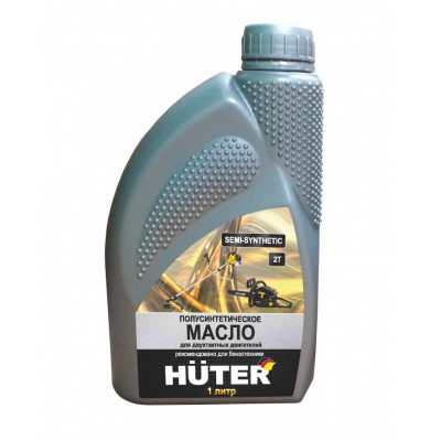 Масло 2Т для двухтактных двигателей, для техники Huter, 1л
