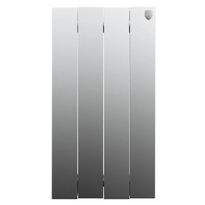 Радиатор биметаллический Royal Thermo PianoForte 500/Silver Satin (4 секции) 189 Вт