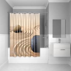 Штора для ванной комнаты, 180*200 см, полиэстер Sandy IDDIS