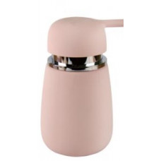 Дозатор для жидкого мыла  керамика Soft розовый B4333A-1P
