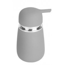Дозатор для жидкого мыла  керамика Soft серый B4333A-1G